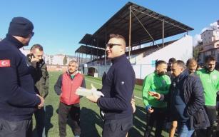 Zonguldak Ereğli Belediyespor’un antrenmanına Genç
