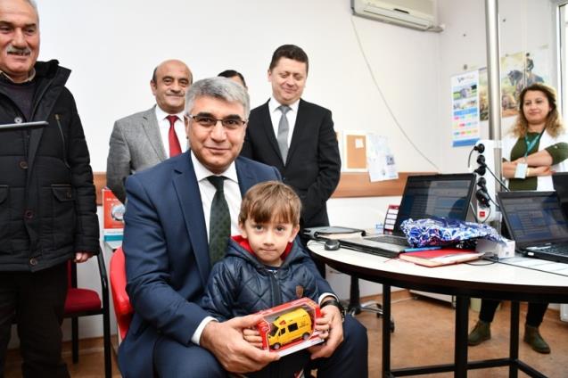 Vali Gürel sağlık kuruluşlarını inceledi