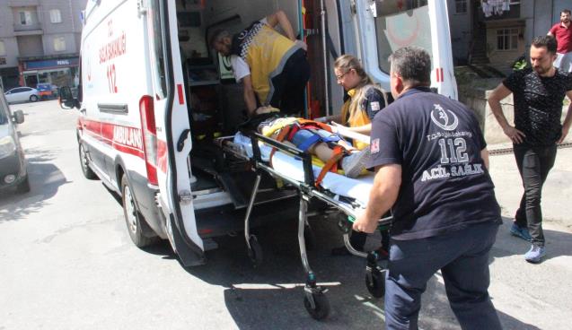 Oyun oynarken garajdan düştü