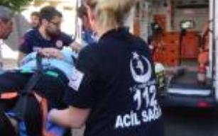 Karşıya geçmek isterken yaralandı!..