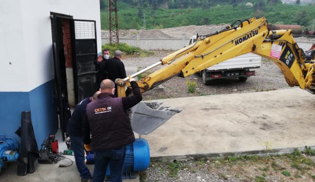 32 YILLIK SU POMPALARI YENİLENDİ