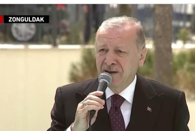 Erdoğan Zonguldak' ın en güzel şaheserini açtı.