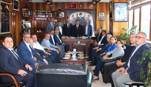 AK Parti Grubundan, GMİS'e ziyaret..