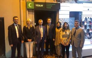 Bektaş’tan YEDAM’a ziyaret 