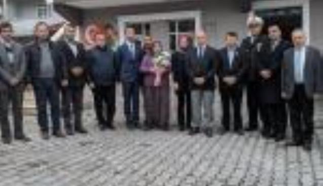 Şehit ailelerine ziyaret!..