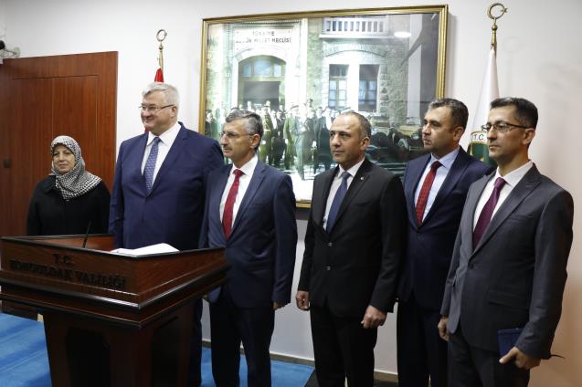 Ukrayna Ankara Büyükelçisi Zonguldak’ta