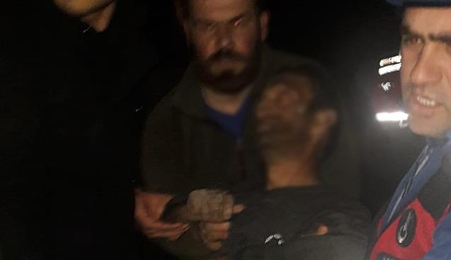 Ormanlık alanda donmak üzereyken bulundu…