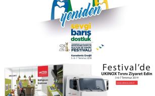 Standında yerini aldı.