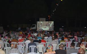 AÇIK HAVA SİNEMA KEYFİ TOPÇALI’DAYDI 