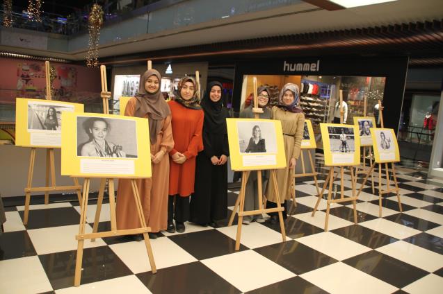 Üniversitelilerden 67 Burda AVM'de farkındalık etkinliği