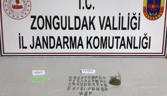 Zonguldak'ta uyuşturucu operasyonu: 1 gözaltı