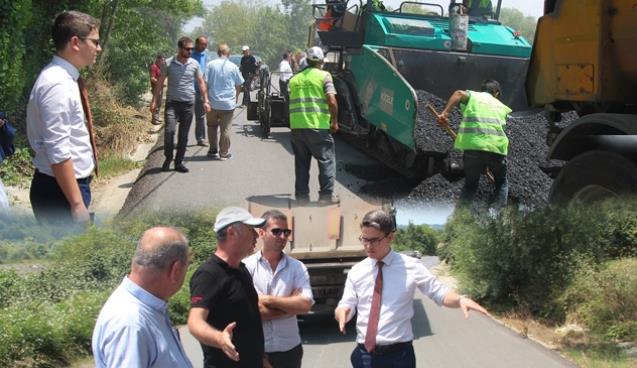 Kaymakam çalışmaları inceledi…