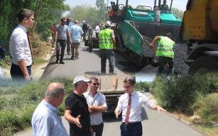 Kaymakam çalışmaları inceledi…