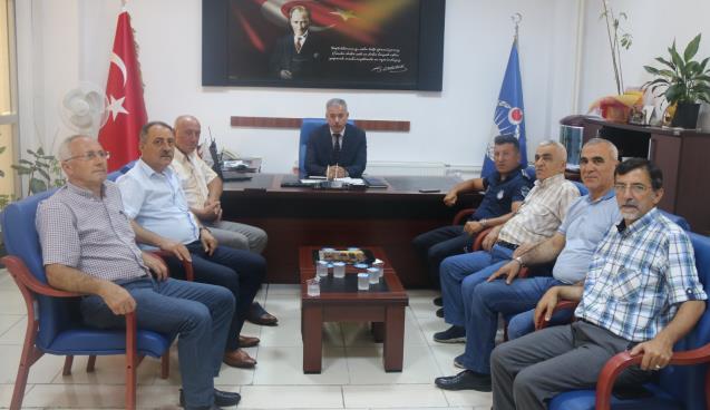 EMNİYET MÜDÜRÜ VE KOMUTAN, ZABITAYI ZİYARET ETTİ