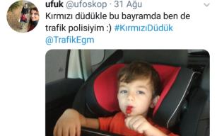 "Ben de trafik polisiyim.."