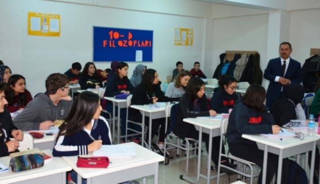 Başkan Uysal'dan okul ziyareti...