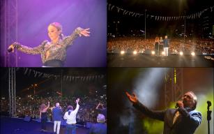 Gülşen şarkılarıyla, Konak şiirleri ile mest etti…