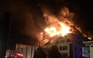 3 saat boyunca cayır cayır yandı…