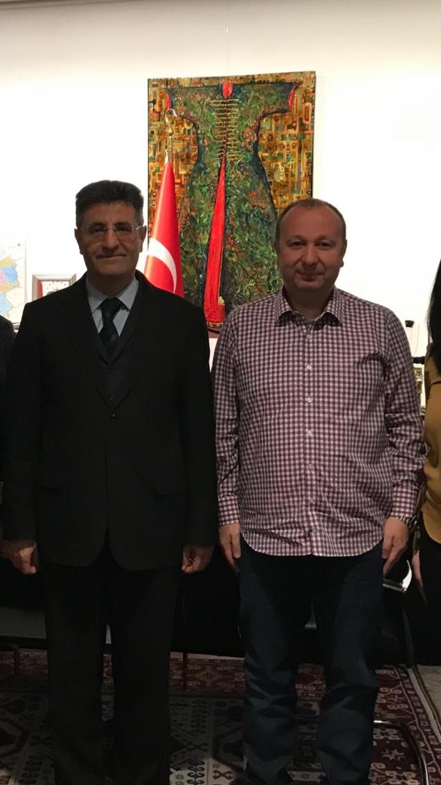 Ulupınar, Almanya’da temaslarda bulundu