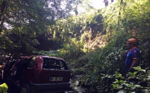 Zonguldak’ta trafik kazası: 1 yaralı