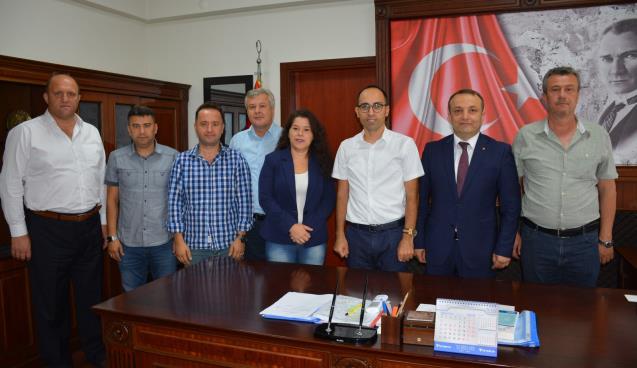 Alaplı TSO Kaymakam Yılmaz'ı ziyaret etti