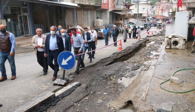 AK PARTİ, AFET BÖLGESİNDE