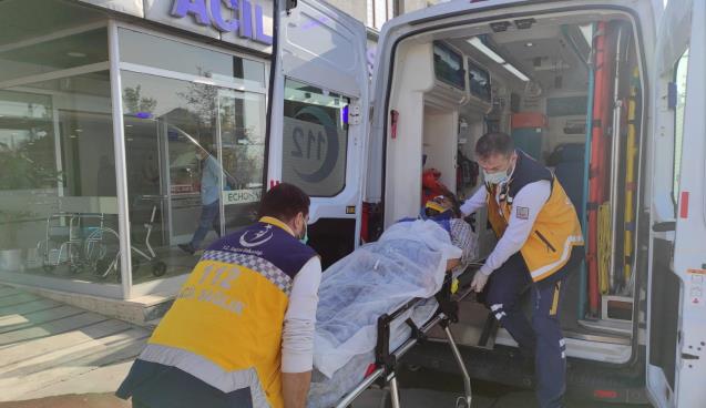 İskeleden düştü.