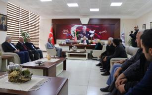 MUHTARLAR, BAŞKAN POSBIYIK’I ZİYARET ETTİ
