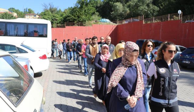 FETÖ operasyonun da 18 kişi adliyeye sevk edildi