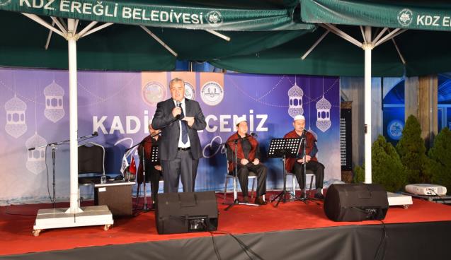 EREĞLİ SEMALARINDA KUR’AN SESLERİ YÜKSELDİ