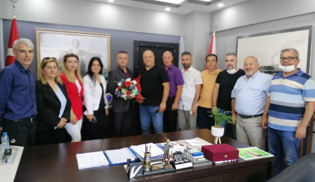 KENT KONSEYİ EMNİYET MÜDÜRÜ’NÜ ZİYARET ETTİ…