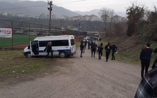 Amatör lig maçında taraftarlar birbirine girdi: 1 yaralı