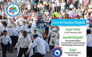 SÜNNET ŞÖLENİ KAYITLARI BAŞLADI