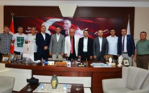 BOSNA HERSEK HEYETİNDEN BAŞKAN POSBIYIK’A ZİYARET